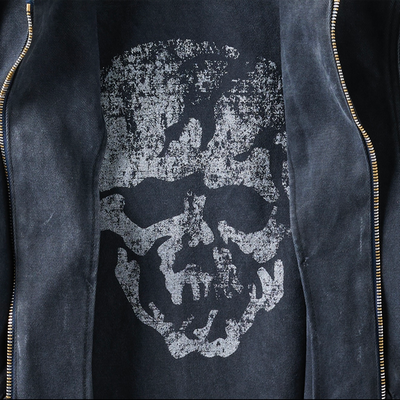 18OZ Destroyed Double Pocket Jacket