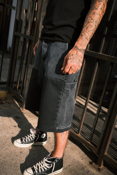18oz Destroyed Double Front Carpenter Short