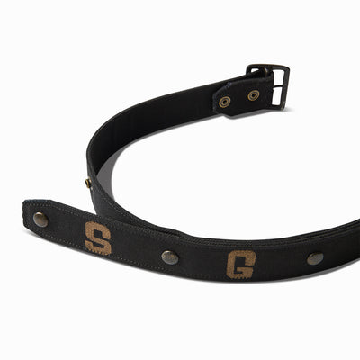 HANDMADE WAXED CANVAS 50S PAINTED SGH GROMMET BELT