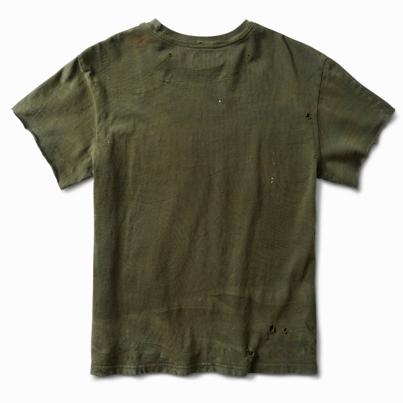 Artist Distressed ARTHURIAN GREEN CYCLE TEE