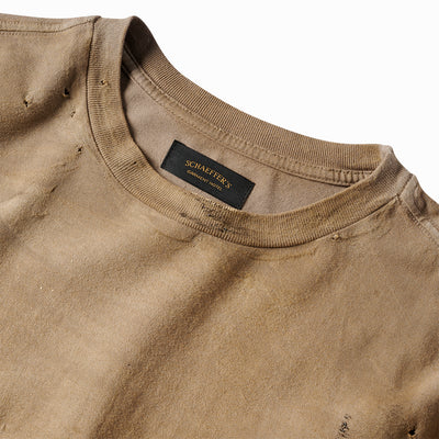 Artist Distressed Sahara Tan Cycle Tee
