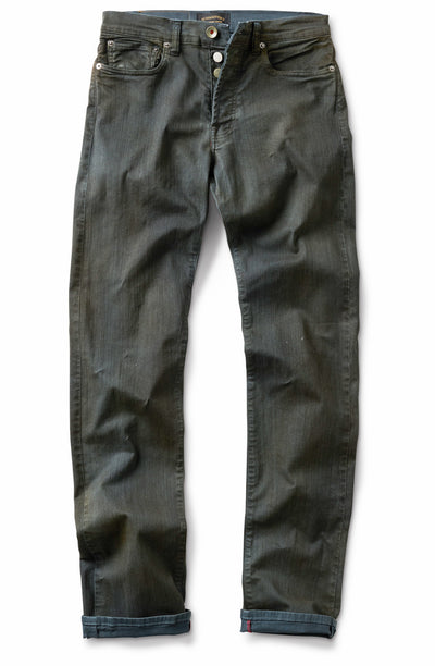 OIL DYED COATED ITALIAN TWILL 103 JEANS