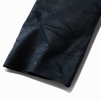 ARTIST DISTRESSED WAXED BLUE JAPANESE CHINO