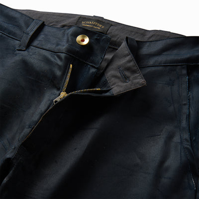 ARTIST DISTRESSED WAXED BLUE JAPANESE CHINO