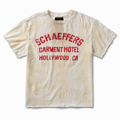 Artist Distressed Cycle Varsity Raw Tee