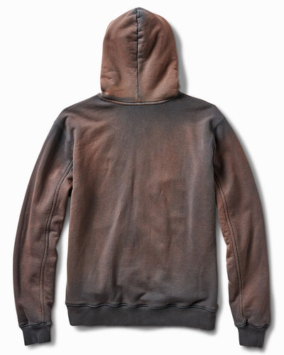 25OZ French Terry Grey Sun Zip Hoodie - Schaeffer's Garment Hotel