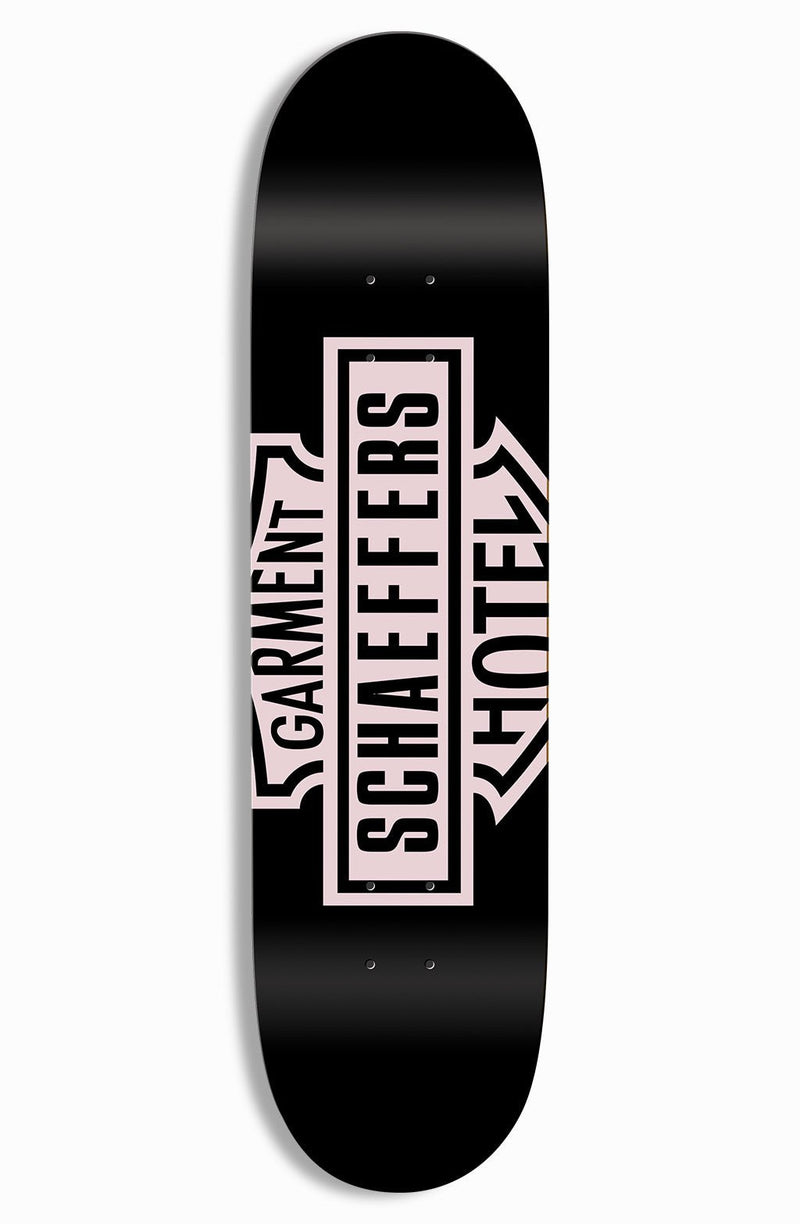 All Throttle Skateboard Deck -  Black