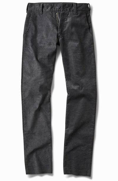 charcoal whale corduroy Chino - tall straight - Schaeffer's Garment Hotel