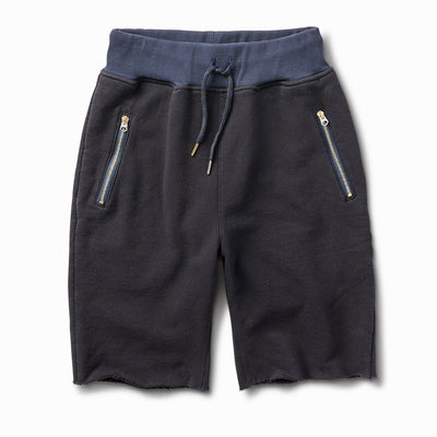 French Terry Sweat Shorts - Sulfur Black - Schaeffer's Garment Hotel