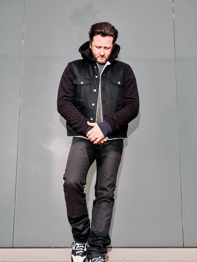New Dyna Shearling Jacket Black PRE SALE - Schaeffer's Garment Hotel