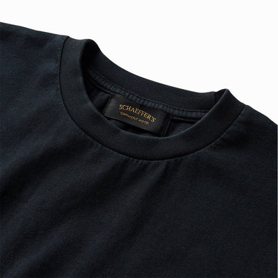 Ringspun Athletic Tee - Worn Black - Schaeffer's Garment Hotel