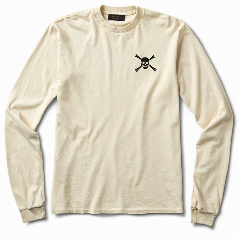 Skull & Bones Shop Long Sleeve - Off White