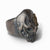 Sterling Silver Schaeffer's Slanted Skull Ring
