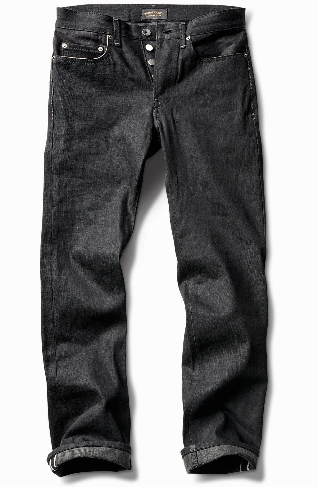 Sulphur Black - Tall Rise Straight Leg - Schaeffer's Garment Hotel