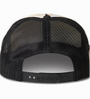 Artist Distressed Dirty Cream & Black Hat