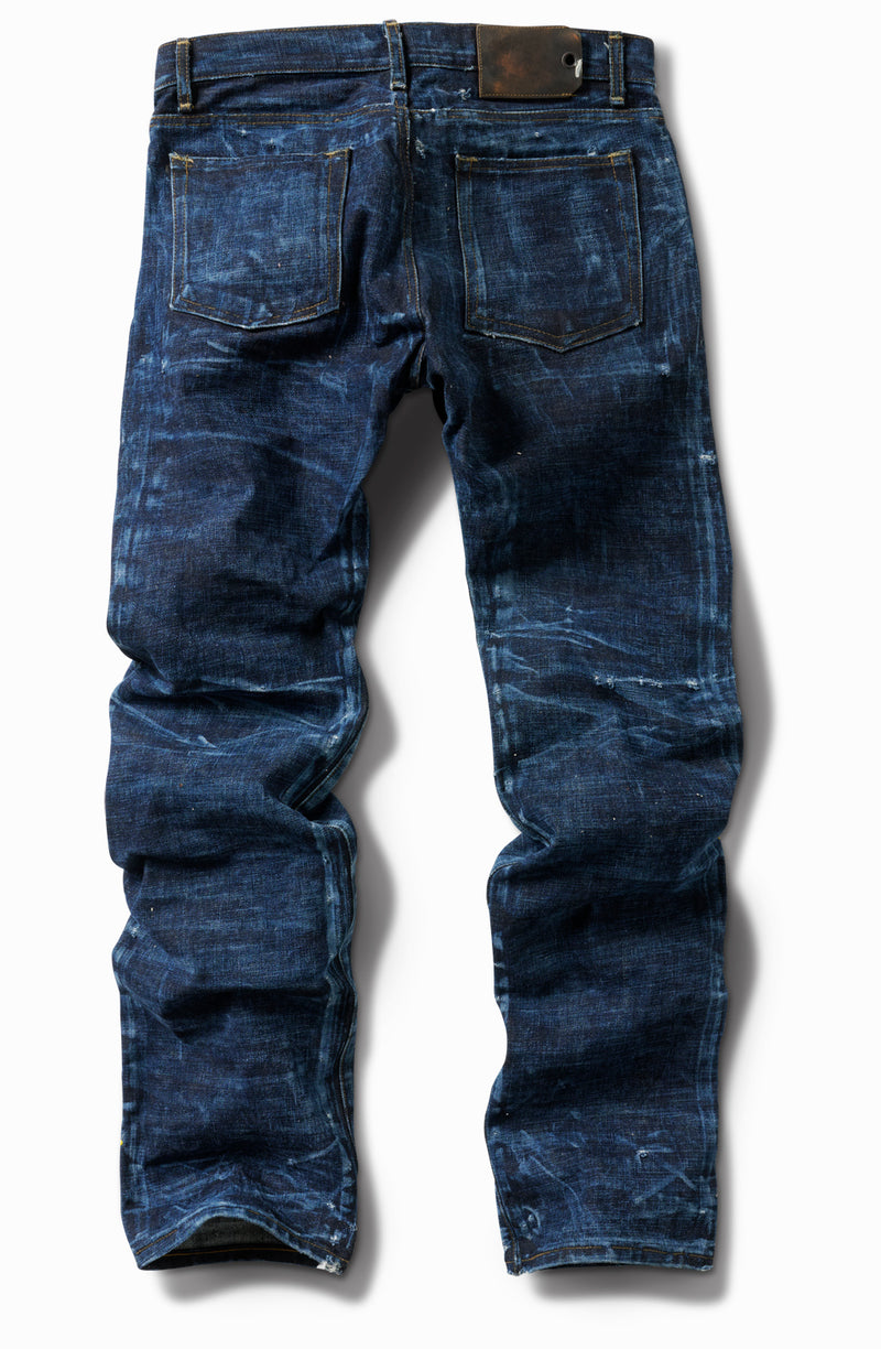 103 Rope Indigo - Dry Aged Artist Distress Jean