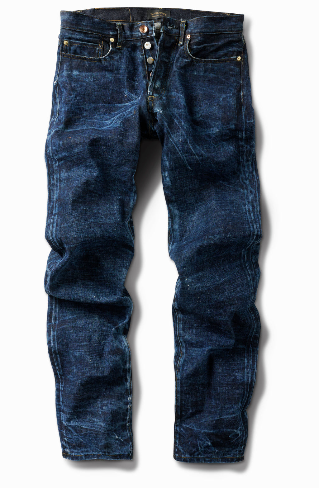 103 Rope Indigo - Dry Aged Artist Distress Jean