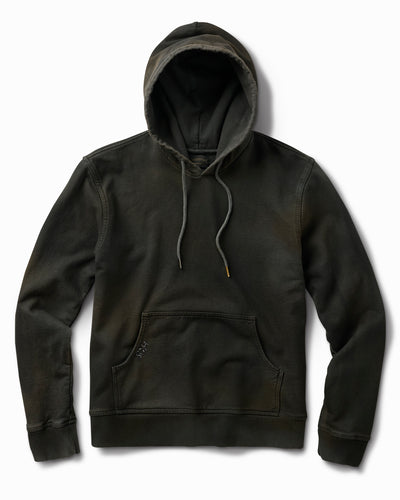 20 OZ French Terry Oil Dyed & Coated Hoodie