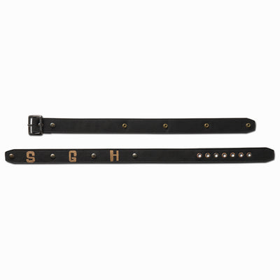 HANDMADE WAXED CANVAS 50S PAINTED SGH GROMMET BELT