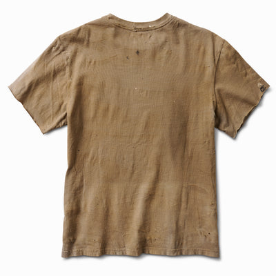 Artist Distressed Sahara Tan Cycle Tee