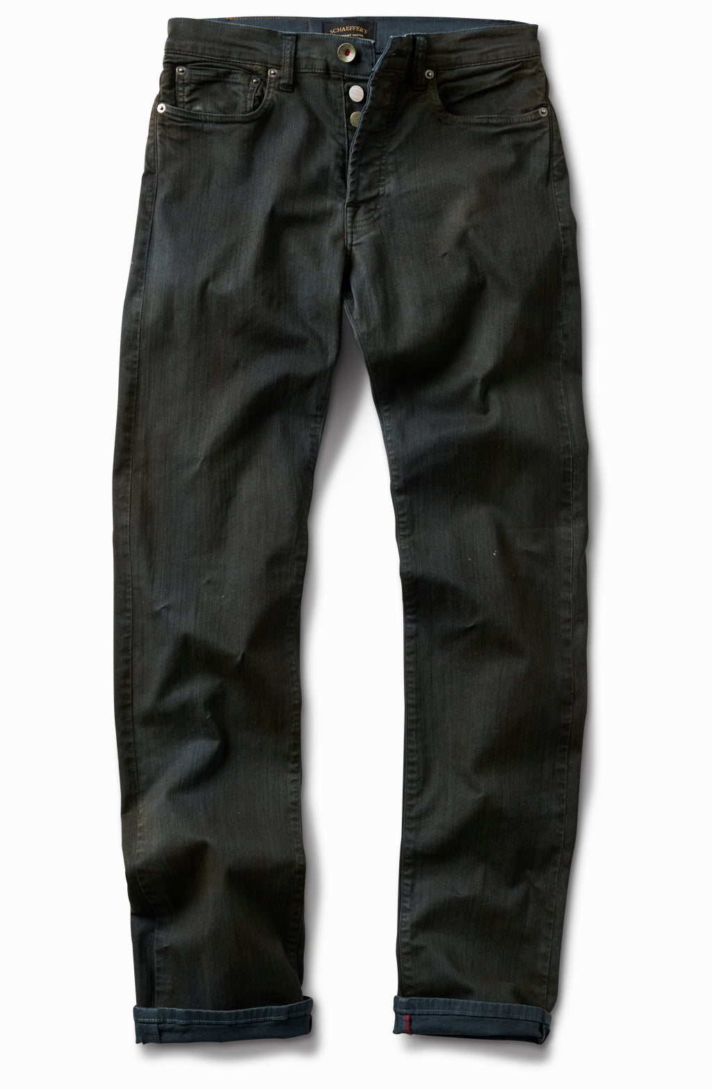OIL DYED COATED ITALIAN TWILL 103 JEANS