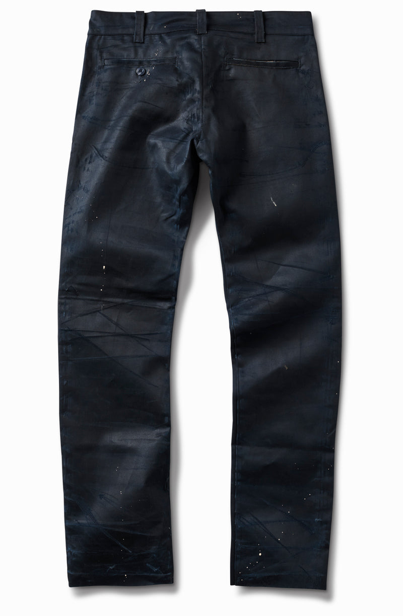 ARTIST PATINA WAXED BLUE JAPANESE CHINO