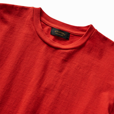 Ringspun Athletic Tee -  Sunburst Red