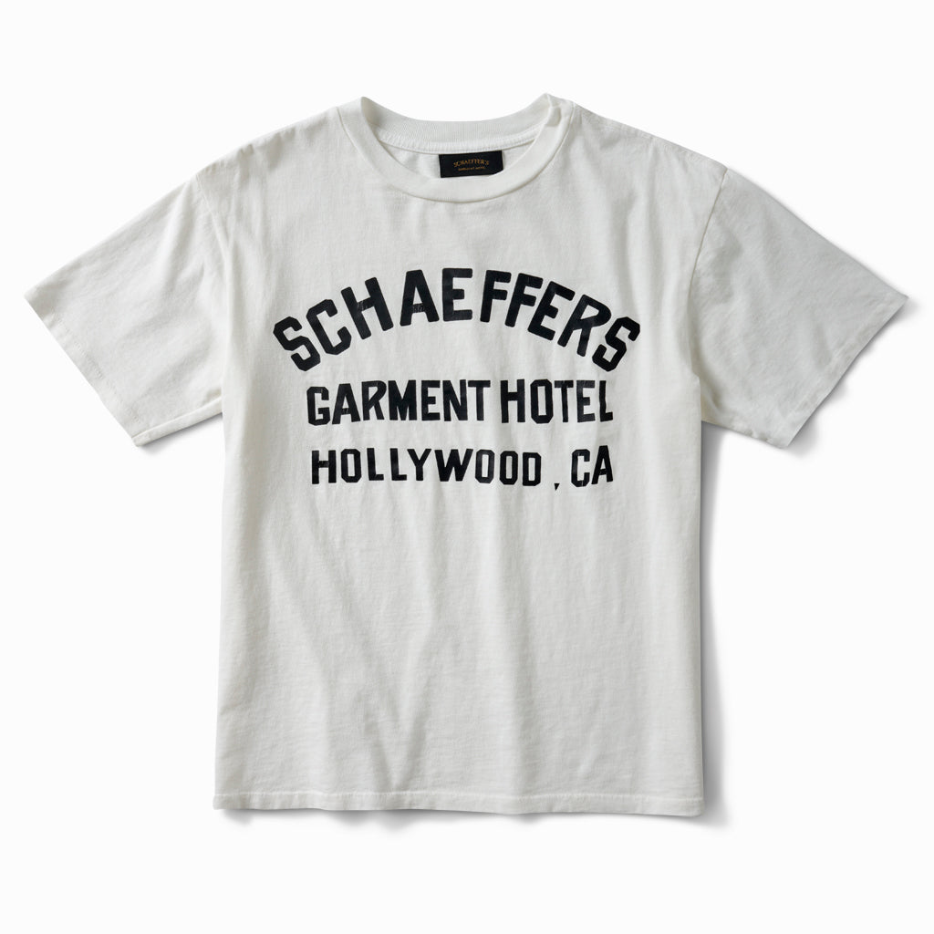 Cycle Varsity Jet Black Cracked Print Tee