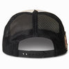 Artist Distressed Dirty Cream & Black Hat