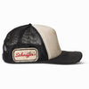 Artist Distressed Dirty Cream & Black Hat
