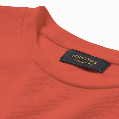 Ringspun 40s Pocket Tee - Sunburst Red