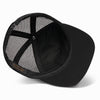 Custom trucker hat - black & Silver - Schaeffer's Garment Hotel