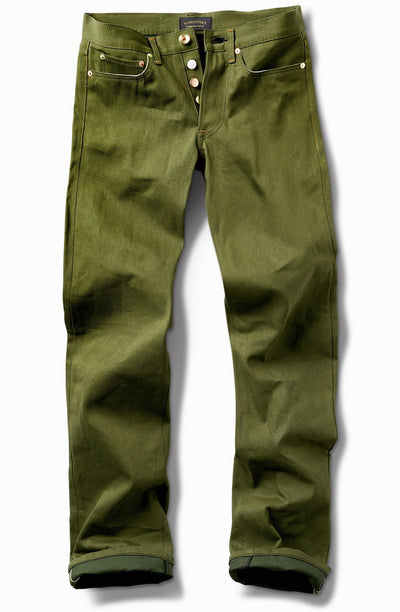 Green Selvedge Denim - Standard Rise Straight Leg - Schaeffer's Garment Hotel