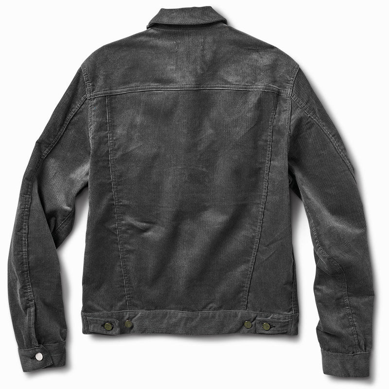 Grey whale corduroy jacket
