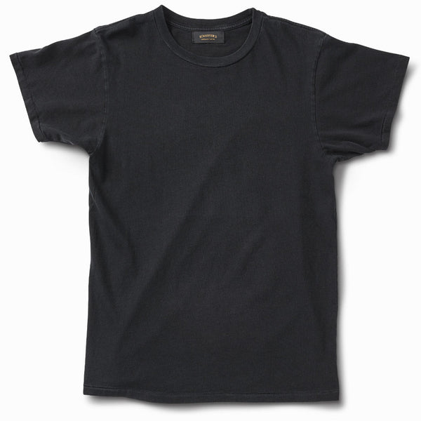 Ringspun 40s Tee Worn - Black