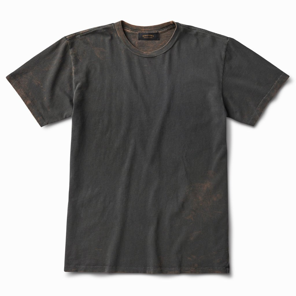 Ringspun Athletic Tee - Aged Mineral Brown - Schaeffer's Garment Hotel